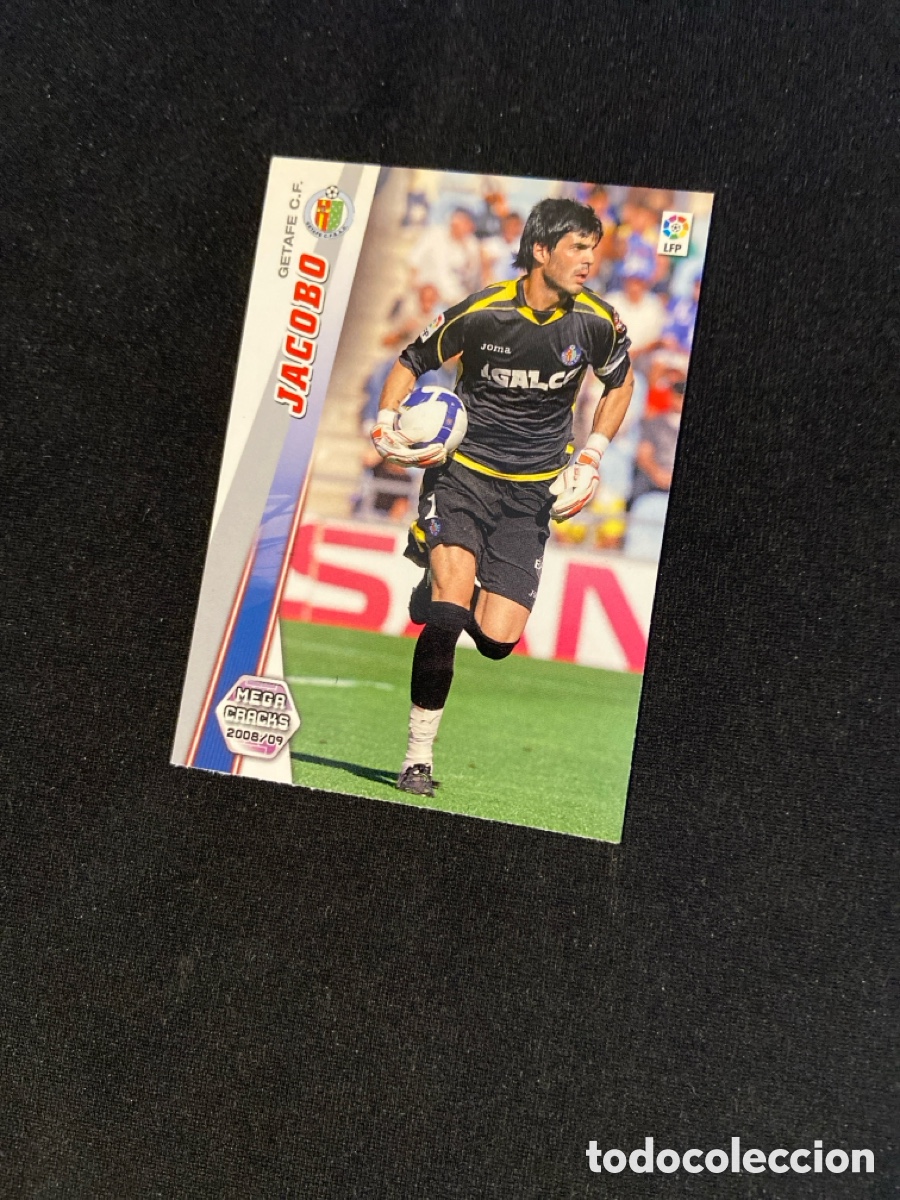 Fu&szlig;ball-Sticker: JACOBO 128 BIS (GETAFE) PANINI MEGACRACKS 2008-2009 08 09 CROMO CARTA M-5