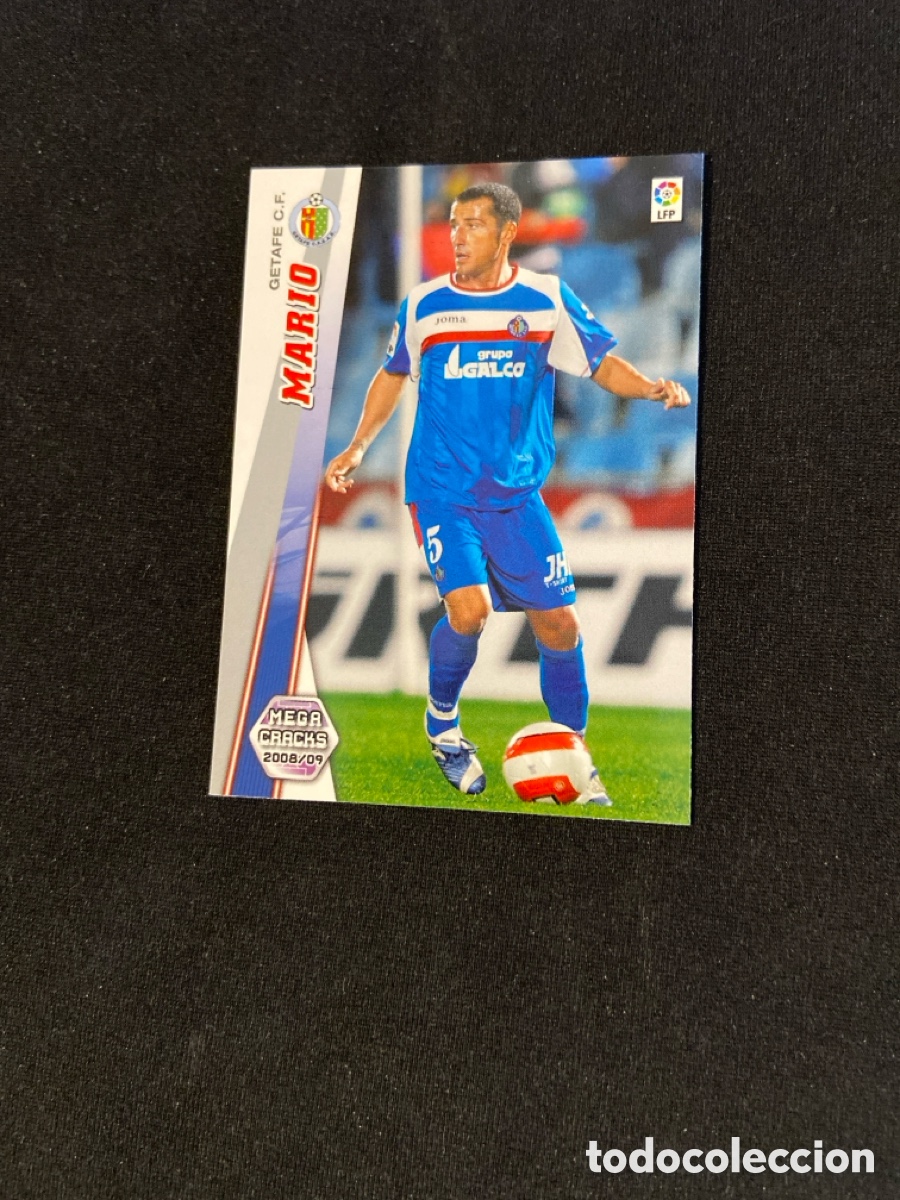Cromos de f&uacute;tbol: MARIO 134 (GETAFE) PANINI MEGACRACKS 2008-2009 08 09 CROMO CARTA M-5