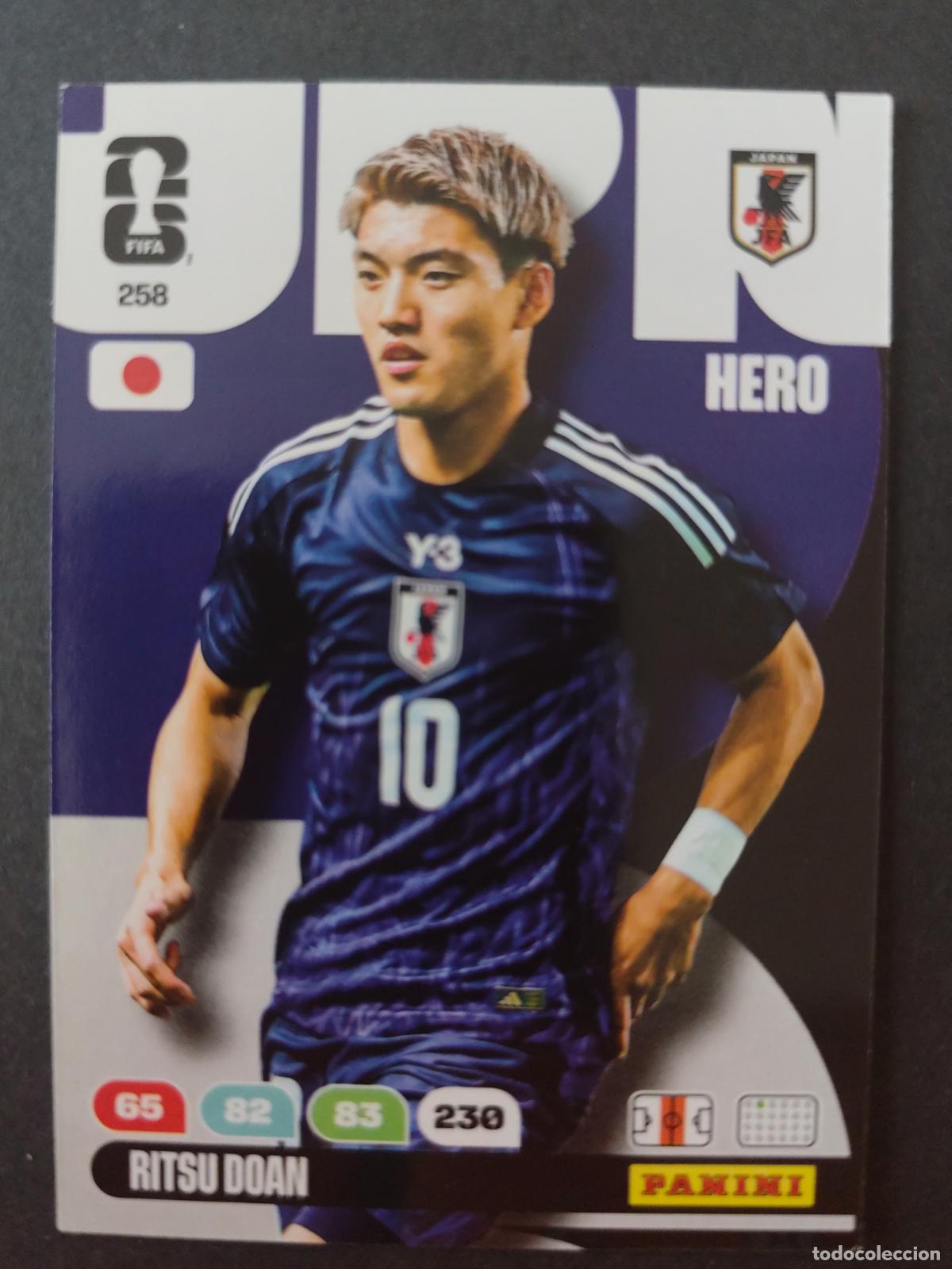 Cromos de F&uacute;tbol: 258 RITSU DOAN JAP&Oacute;N ADRENALYN MUNDIAL FIFA WORLD CUP 2026 PANINI