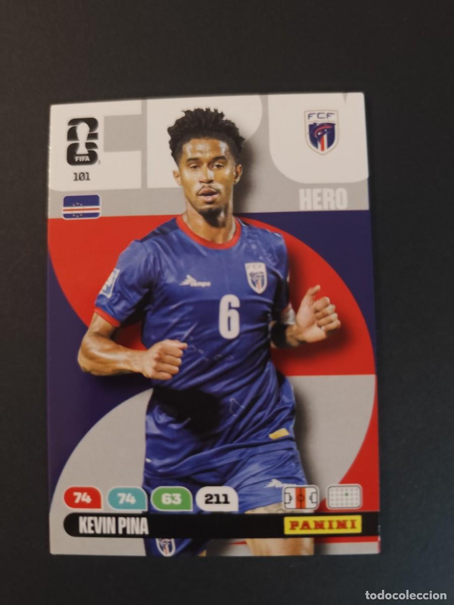 Cromos de F&uacute;tbol: 101 KEVIN PINA CABO VERDE ADRENALYN MUNDIAL FIFA WORLD CUP 2026 PANINI