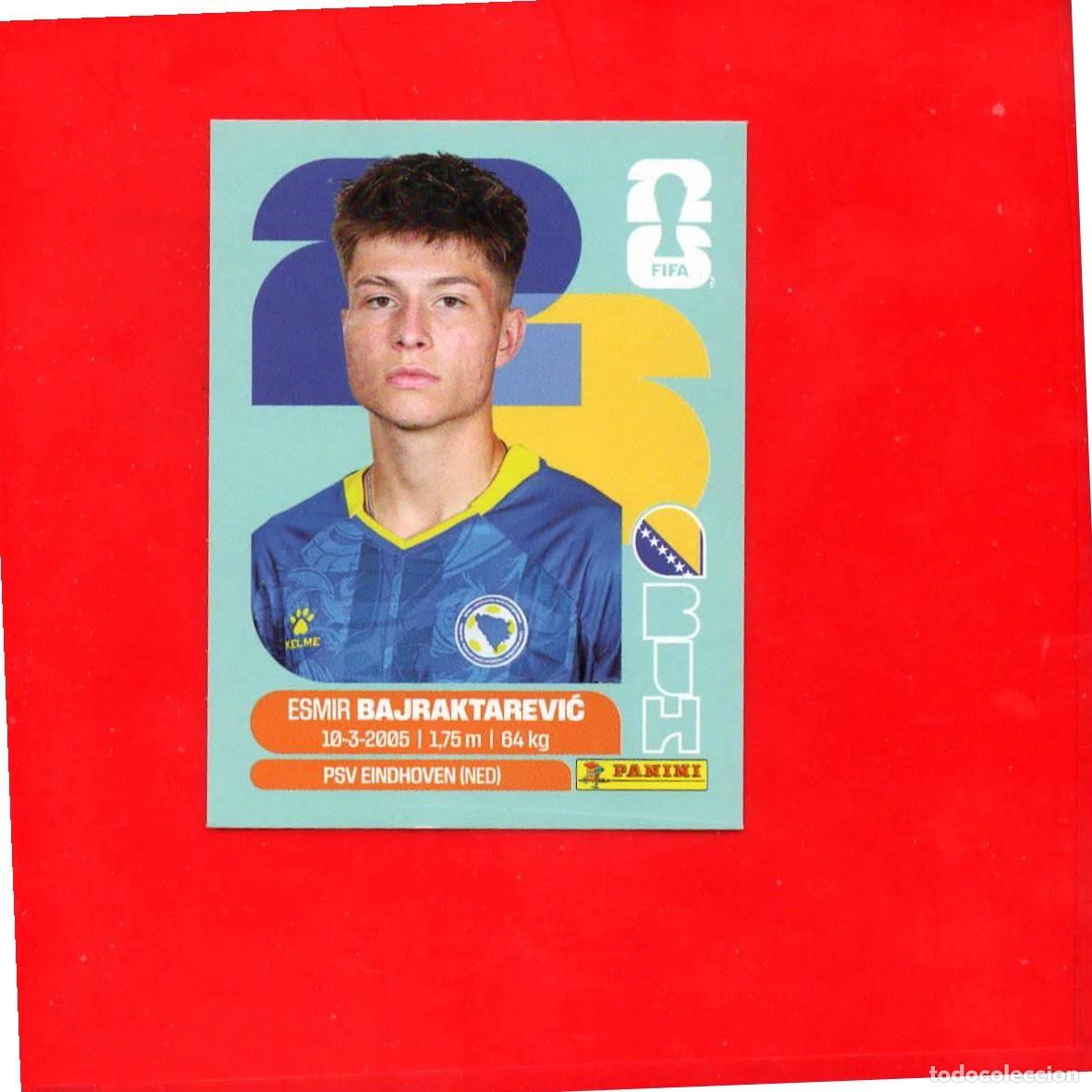 Cromos de F&uacute;tbol: BIH15 Esmir Bajraktarevic - Bosnia y Herzegovina - World Cup 2026 Sticker Mundial BIH 15