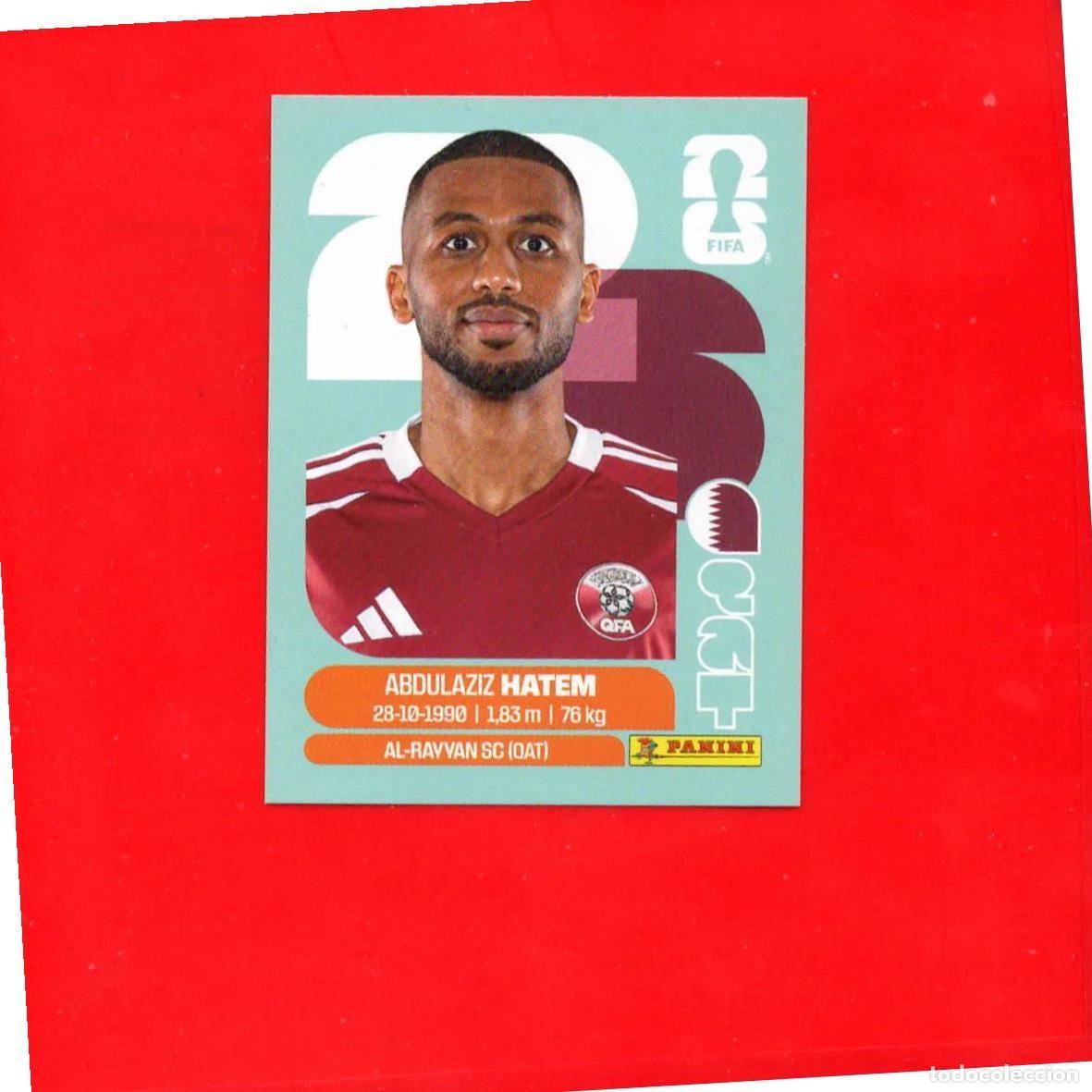 Cromos de F&uacute;tbol: QAT15 Abdulaziz Hatem - Qatar - World Cup 2026 Sticker Mundial QAT 15