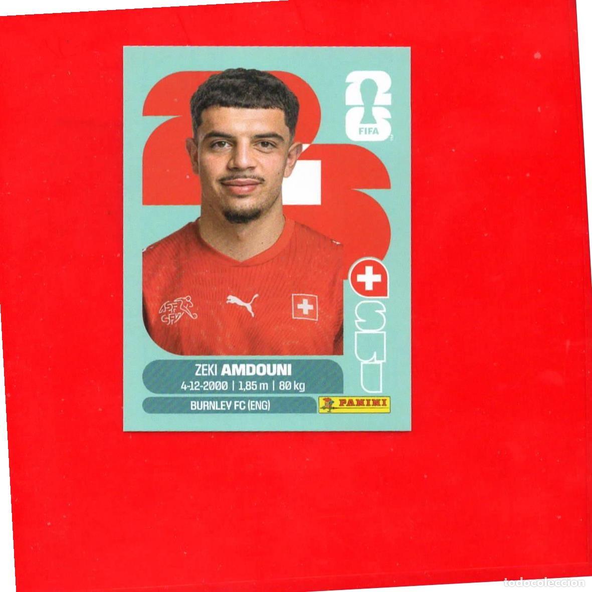 Cromos de F&uacute;tbol: SUI20 Zeki Amdouni - Suiza - World Cup 2026 Sticker Mundial SUI 20