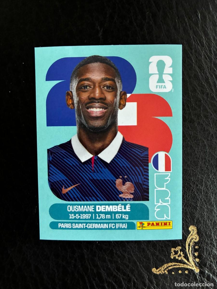 Cromos de F&uacute;tbol: FRA 15 OUSMANE DEMBELE FRA15 FRANCIA FIFA WORLD CUP MUNDIAL 2026 26 PANINI