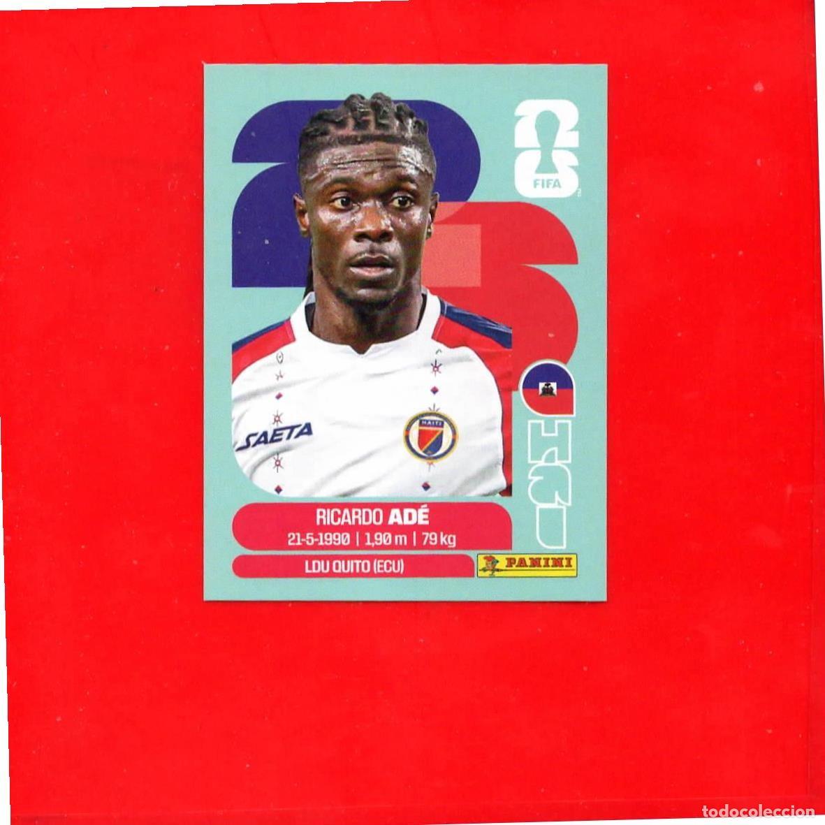 Cromos de F&uacute;tbol: HAI6 Ricardo Ad&eacute; - Haiti - World Cup 2026 Sticker Mundial HAI 6