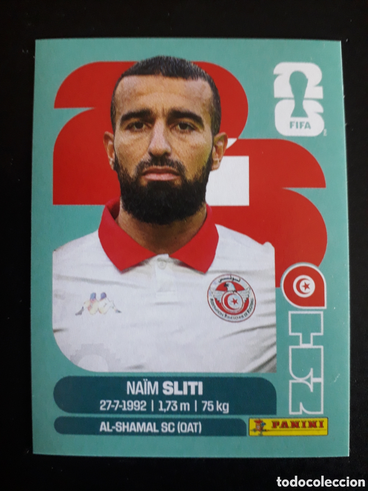 Fu&szlig;ball-Sticker: SLITI T&Uacute;NEZ TUN 20 MUNDIAL F&Uacute;TBOL 2026 FIFA WORLD CUP PANINI SIN PEGAR PEDIDO M&Iacute;NIMO 3&euro;