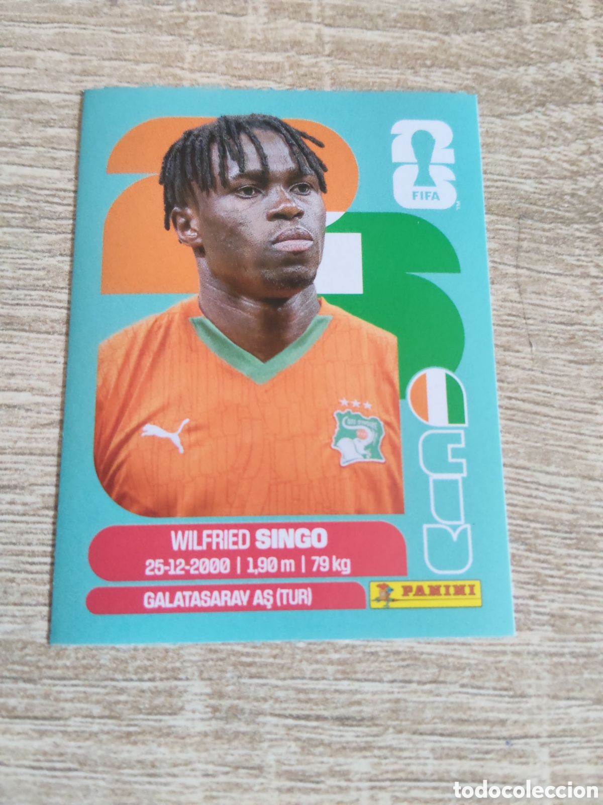 Fu&szlig;ball-Sticker: Panini mundial 2026 CIV 4 Wilfried Singo Costa de Marfil