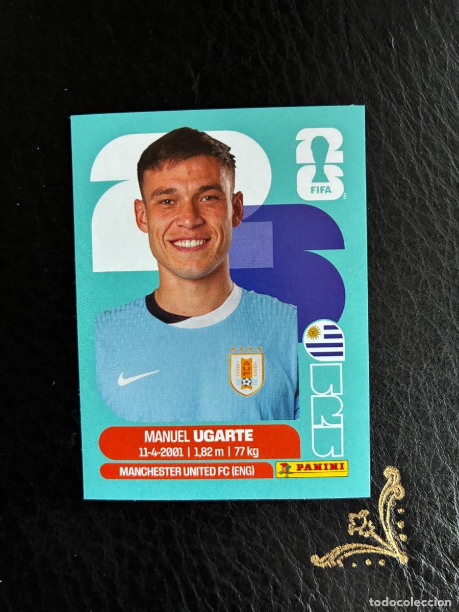 Fu&szlig;ball-Sticker: URU 14 MANUEL UGARTE URU14 URUGUAY FIFA WORLD CUP MUNDIAL 2026 26 PANINI
