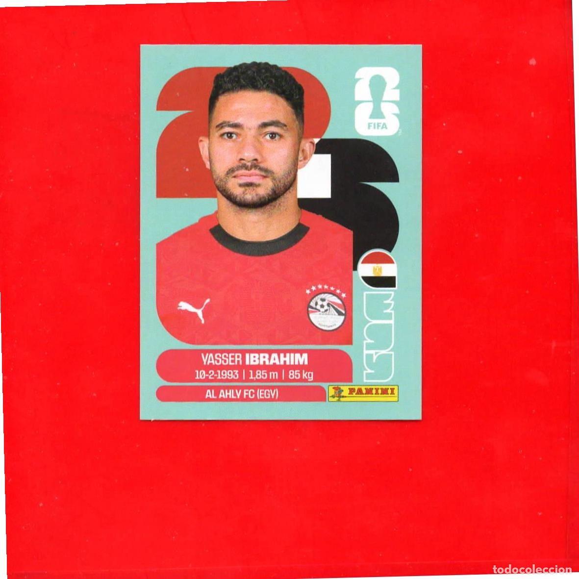 Fu&szlig;ball-Sticker: EGY5 Yasser Ibrahim - Egipto - World Cup 2026 Sticker Mundial EGY 5