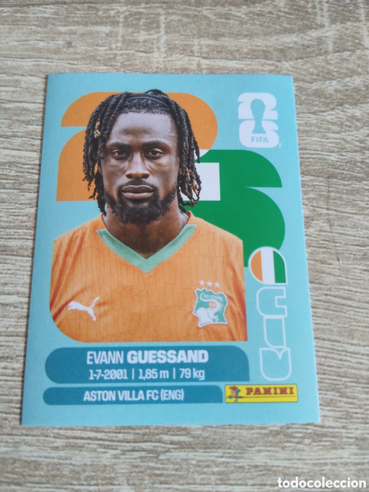 Fu&szlig;ball-Sticker: Panini mundial 2026 CIV 19 Evann Guessand Costa de Marfil