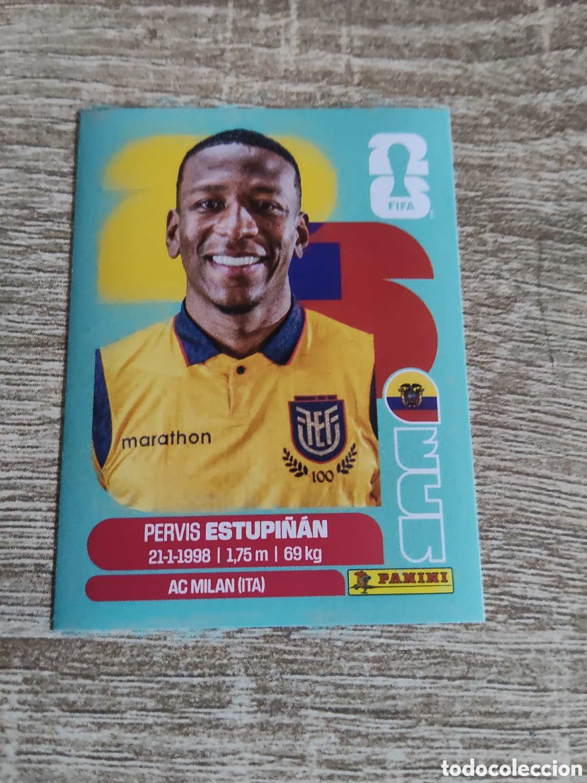 Fu&szlig;ball-Sticker: Panini mundial 2026 ECU 5 Pervis Estupi&ntilde;an Ecuador
