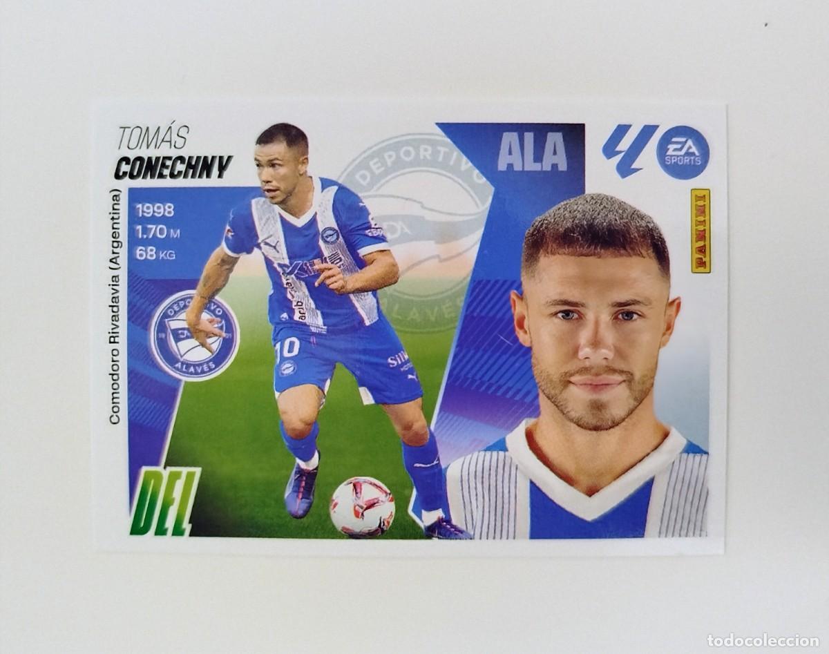 Football Stickers: Conechny 19 SIN PEGAR NUNCA PEGADO Deportivo Alav&eacute;s Liga Ediciones Este 25 26 / 2025 2026