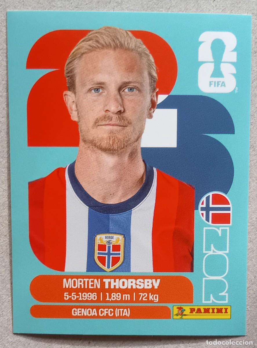 Fu&szlig;ball-Sticker: Figurina Panini 2026 Cromo World Cup Usa Mundial 2026 Morten Thorsby Norrway n NOR 9