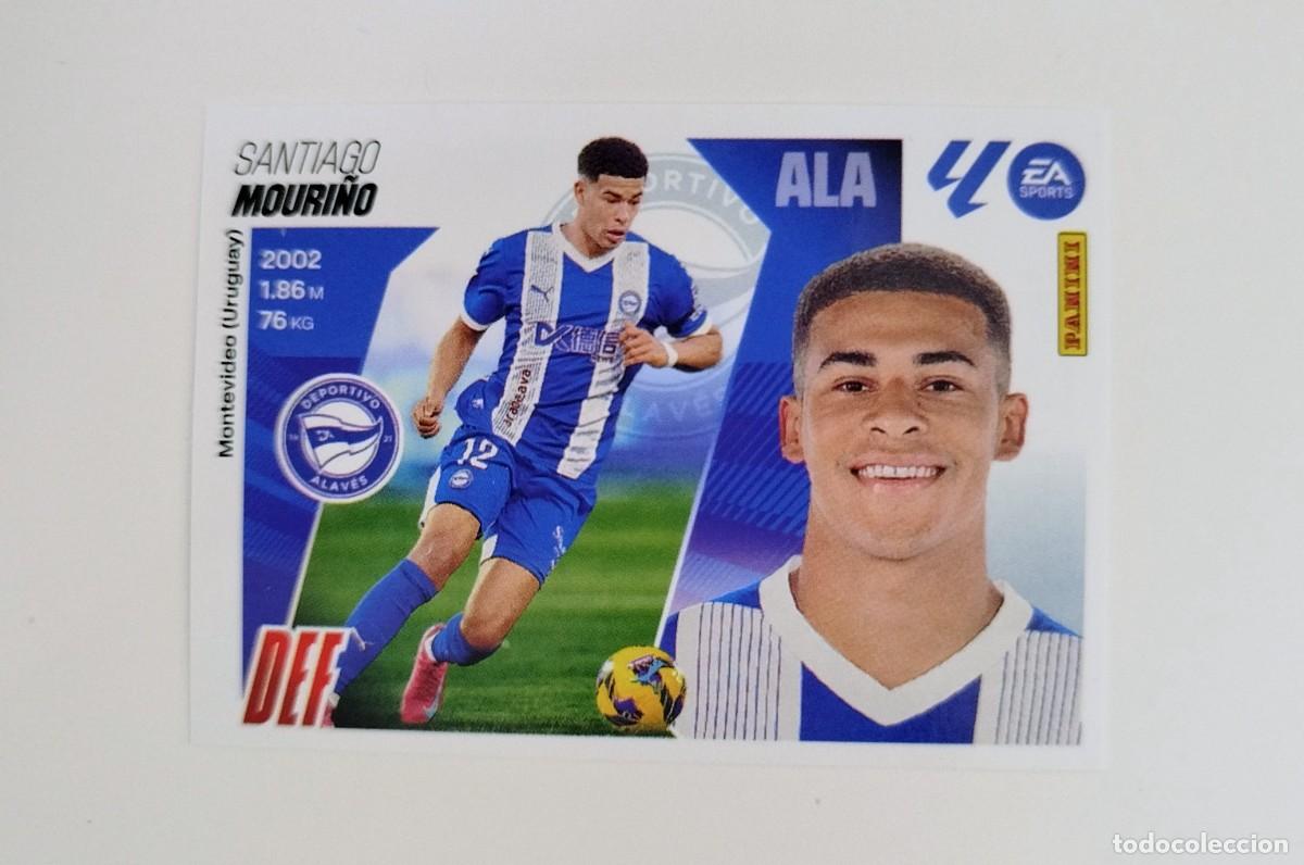 Cromos de F&uacute;tbol: Mouri&ntilde;o 8 SIN PEGAR NUNCA PEGADO Deportivo Alav&eacute;s Liga Ediciones Este 25 26 / 2025 2026