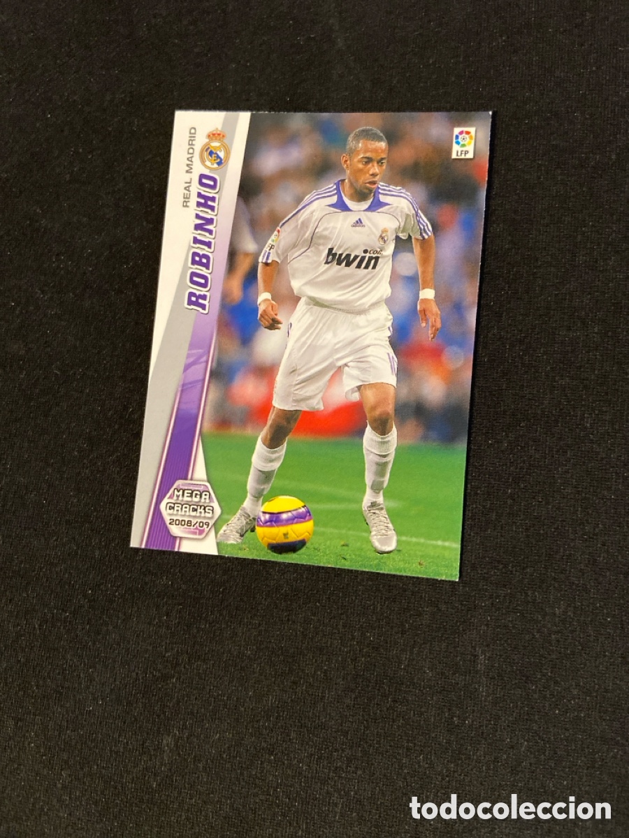 Cromos de F&uacute;tbol: ROBINHO 158 (REAL MADRID)