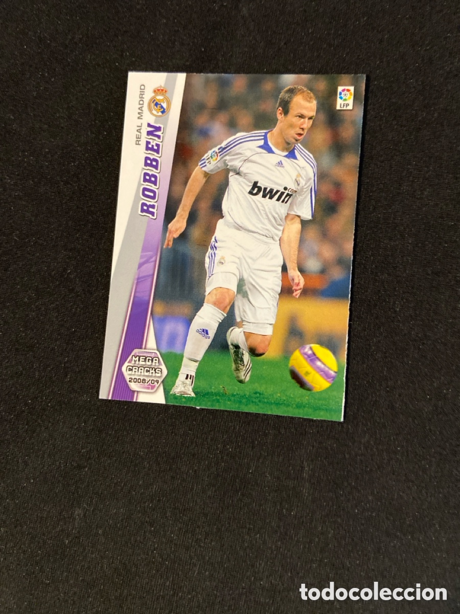 Cromos de F&uacute;tbol: ROBBEN 159 (REAL MADRID)
