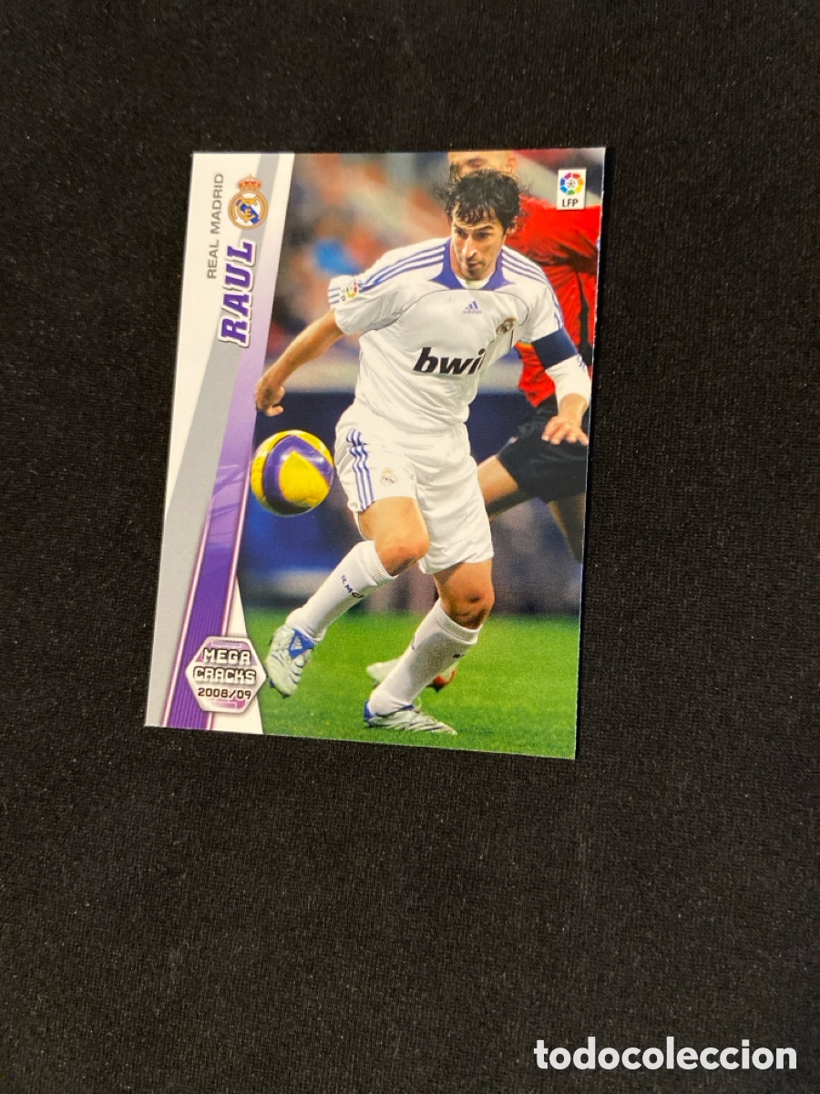 Cromos de F&uacute;tbol: RAUL 160 (REAL MADRID) MEGA