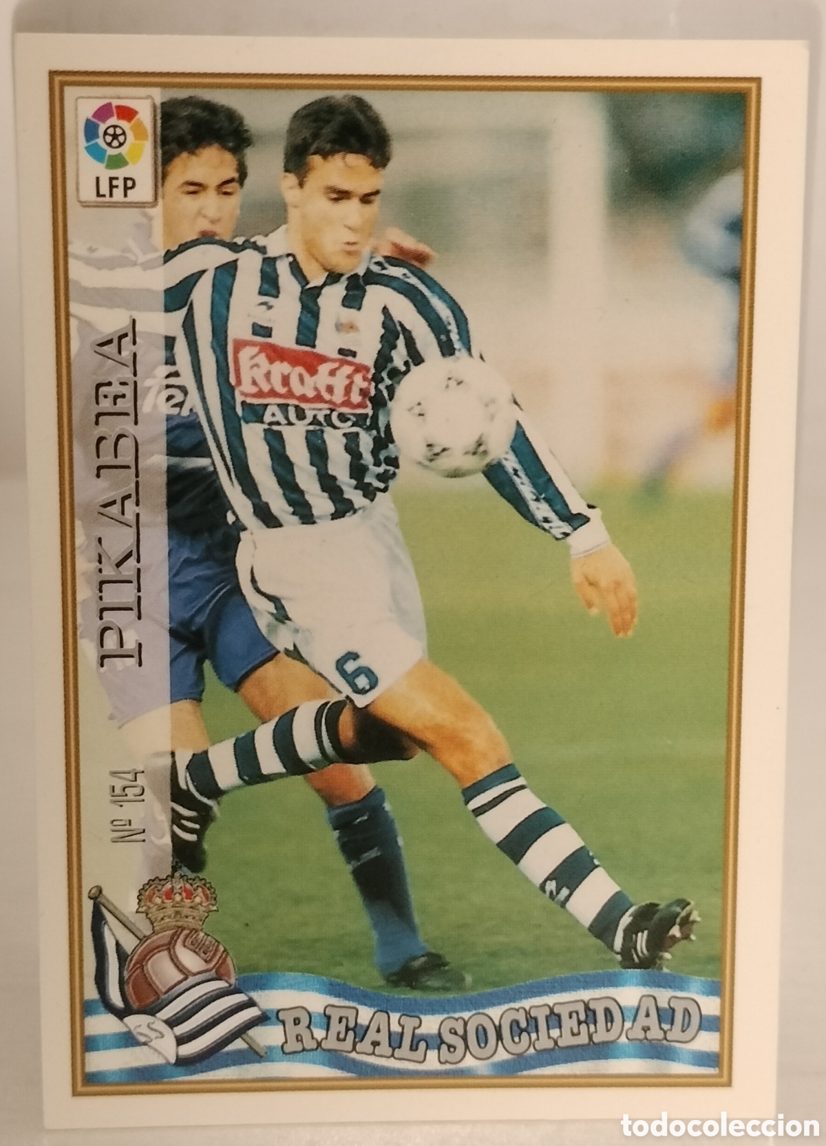 Cromos de F&uacute;tbol: Pikabea Real Sociedad 96-97