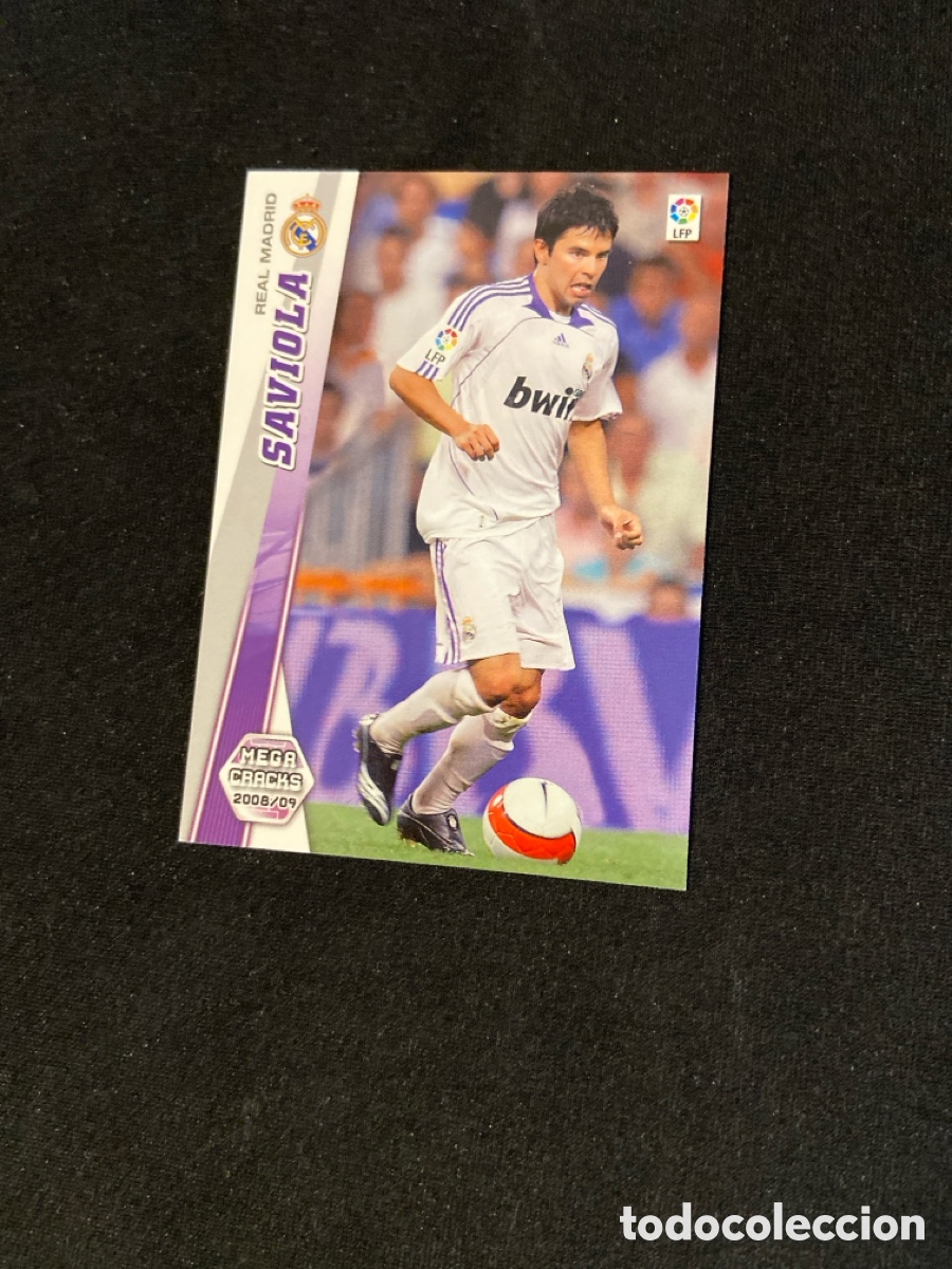 Cromos de F&uacute;tbol: SAVIOLA 161 BIS (REAL MADRID)