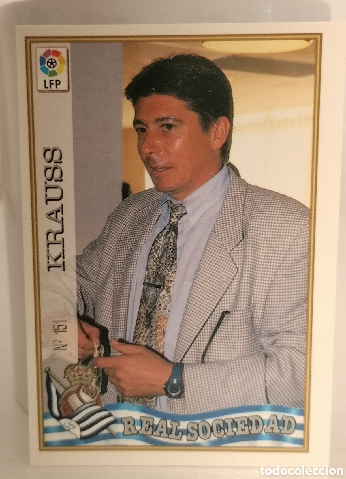 Figurine di Calcio: Krauss Real Sociedad 96-97