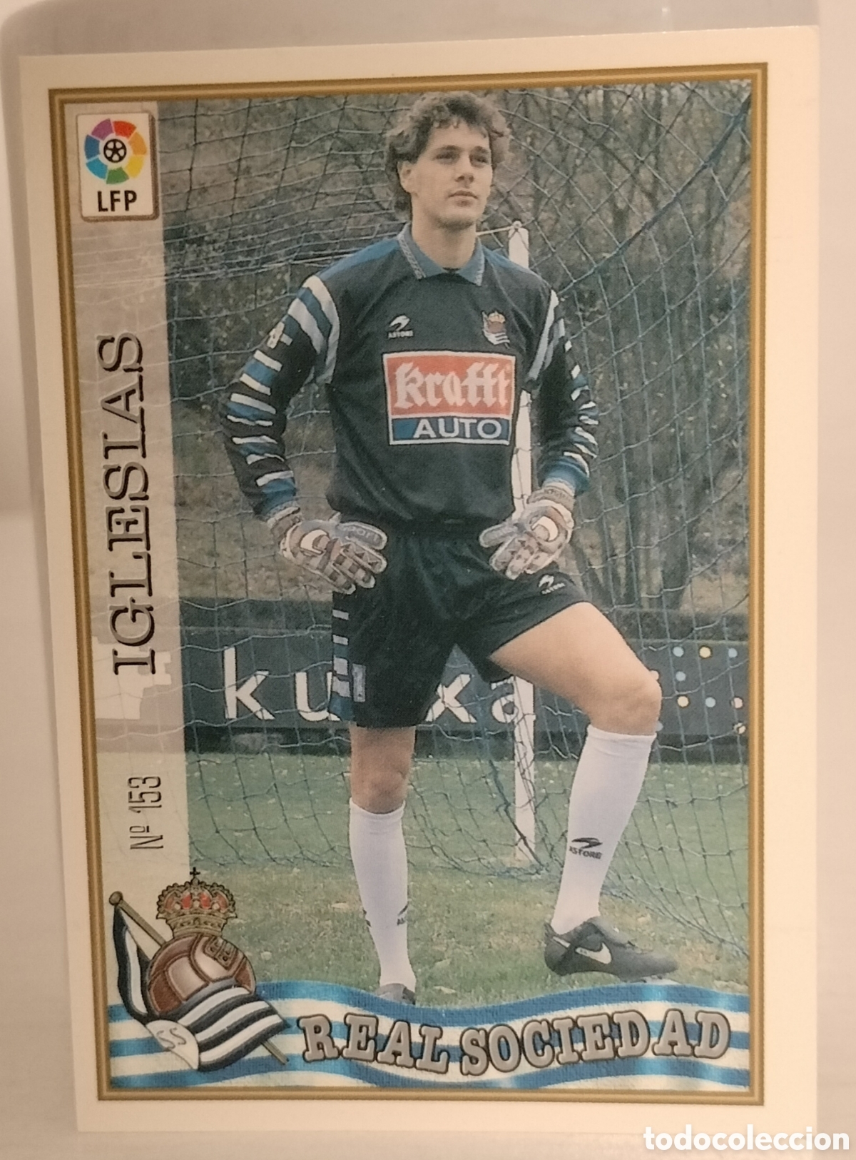 Cromos de Futebol: Iglesias Real Sociedad 96-97