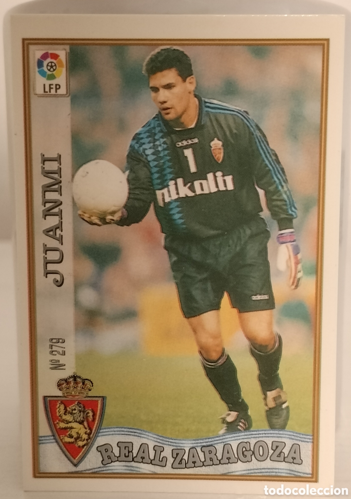 Football Stickers: Juanmi Real Zaragoza 96-97