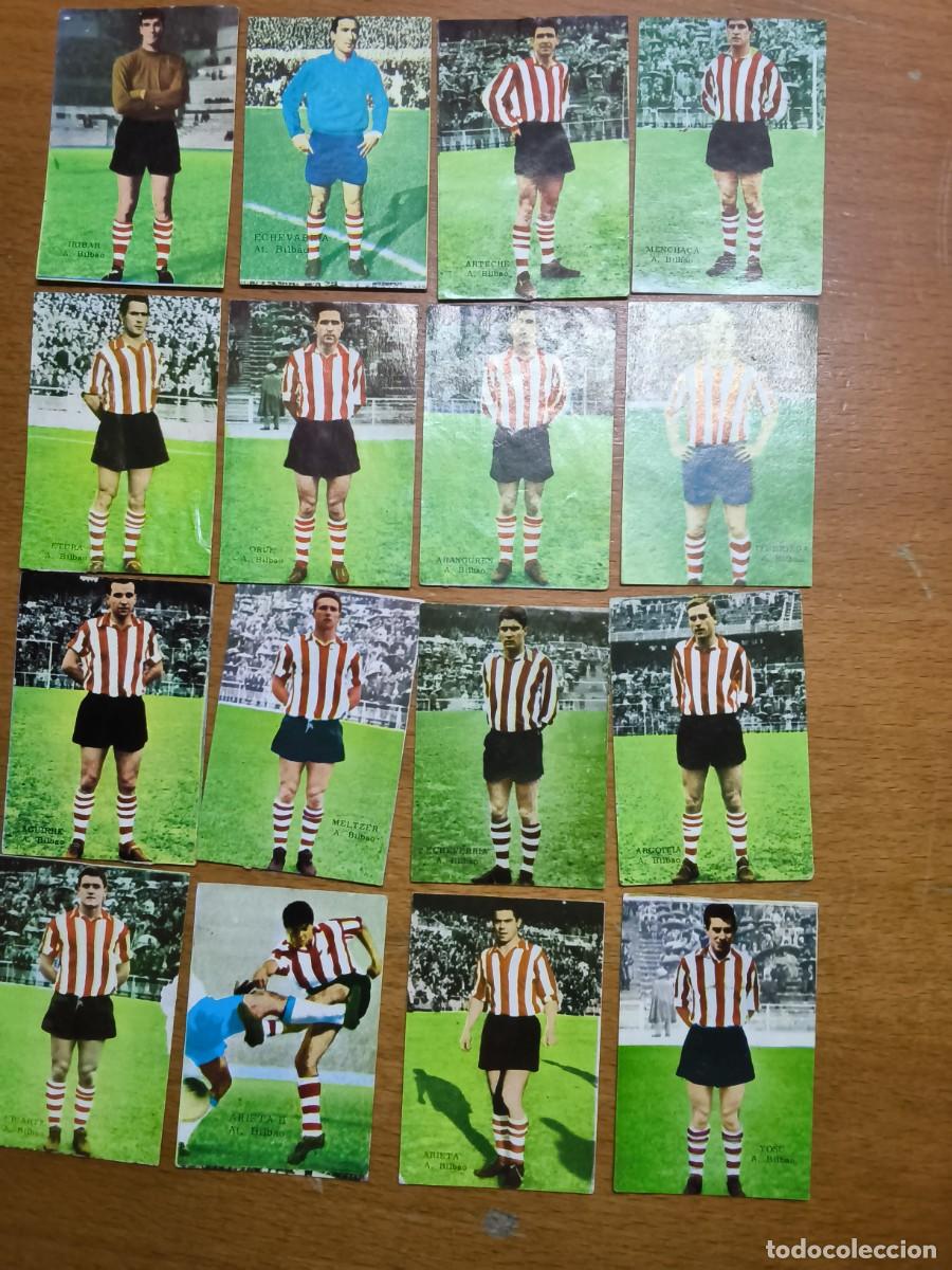 Cromos de F&uacute;tbol: LOTE DE FHER DEL ATHLETIC 64-65 COMPLETO