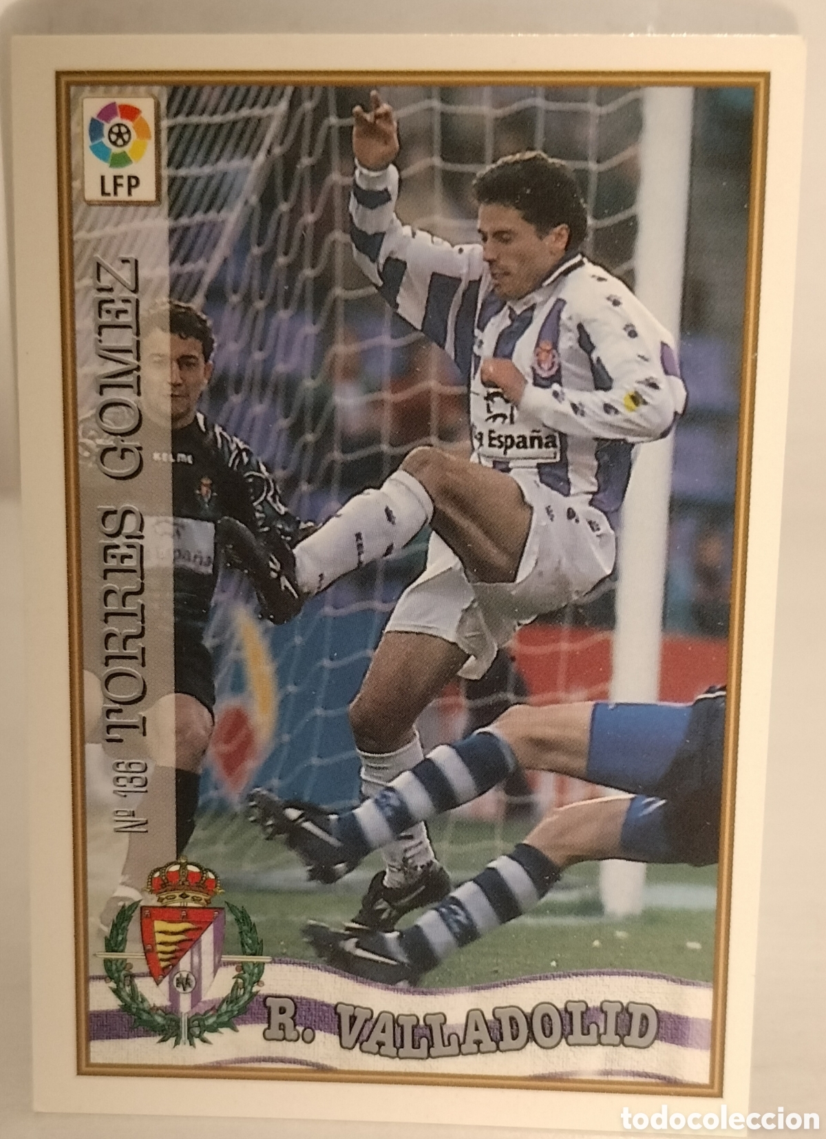 Cromos de F&uacute;tbol: Torres G&oacute;mez Real Valladolid 96-97