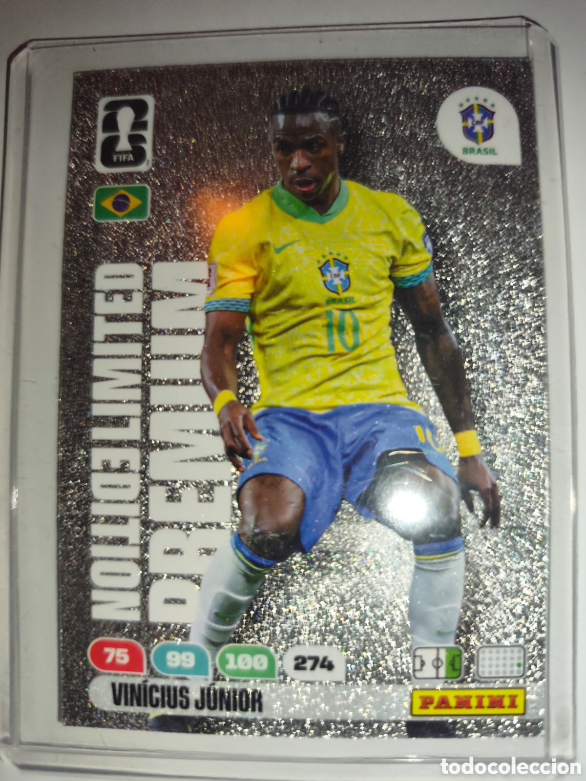 Cromos de F&uacute;tbol: FIFA 2026 VINICIUS JUNIOR LIMITED EDITION