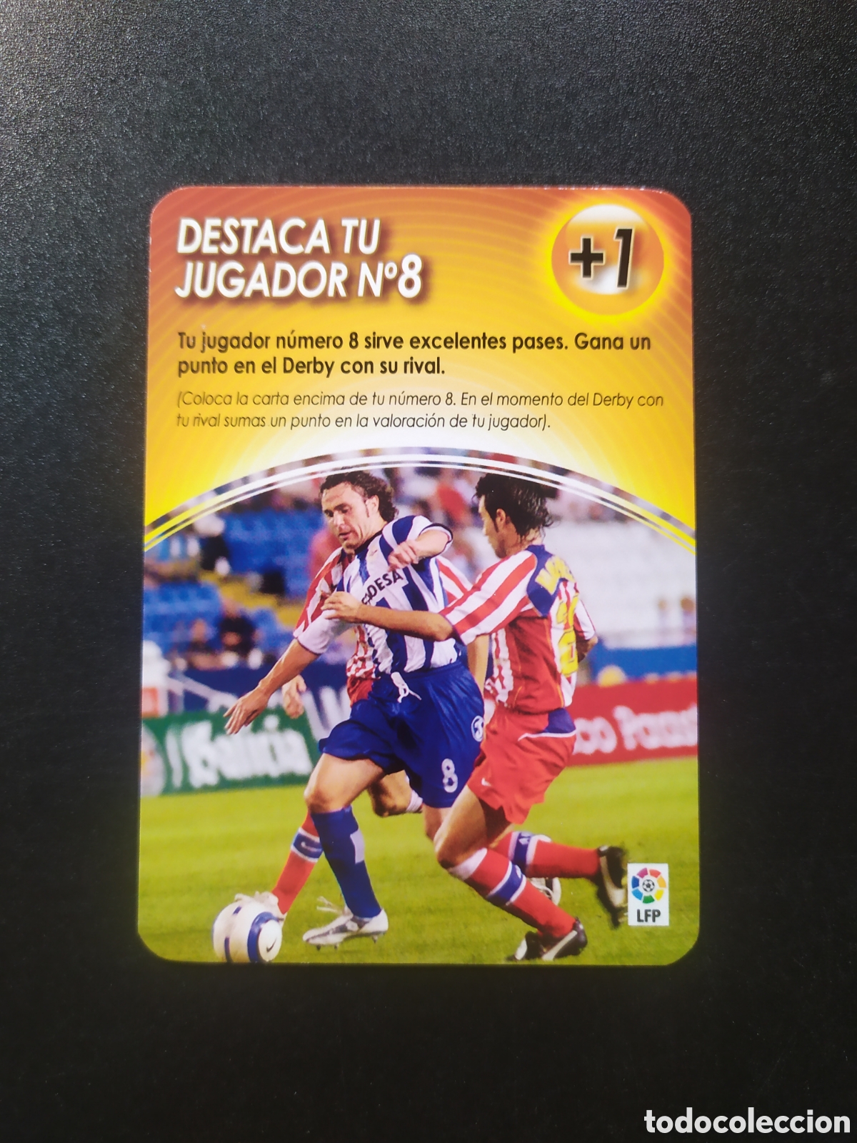 Cromos de F&uacute;tbol: Derby total 2004 2005 04 05 panini Tarjeta amarilla a tu jugador n&deg; 8 Sergio