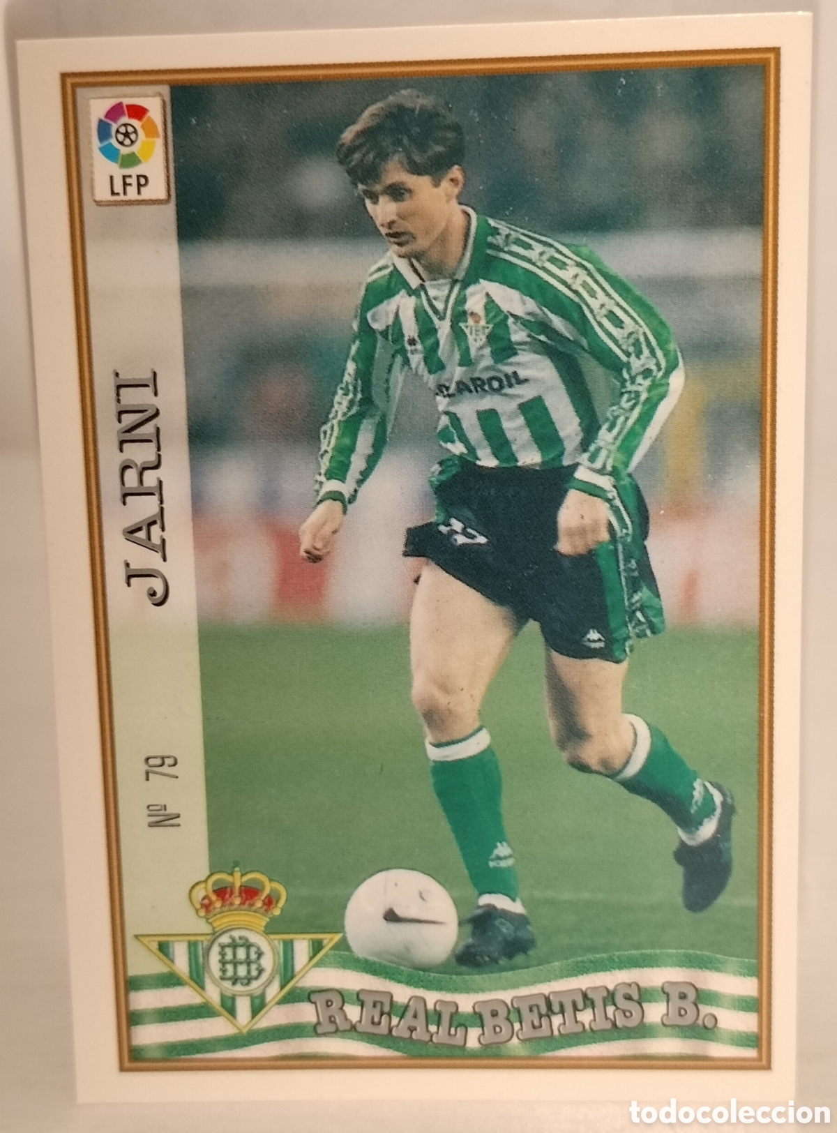 Cromos de F&uacute;tbol: Jarni Real Betis 96-97