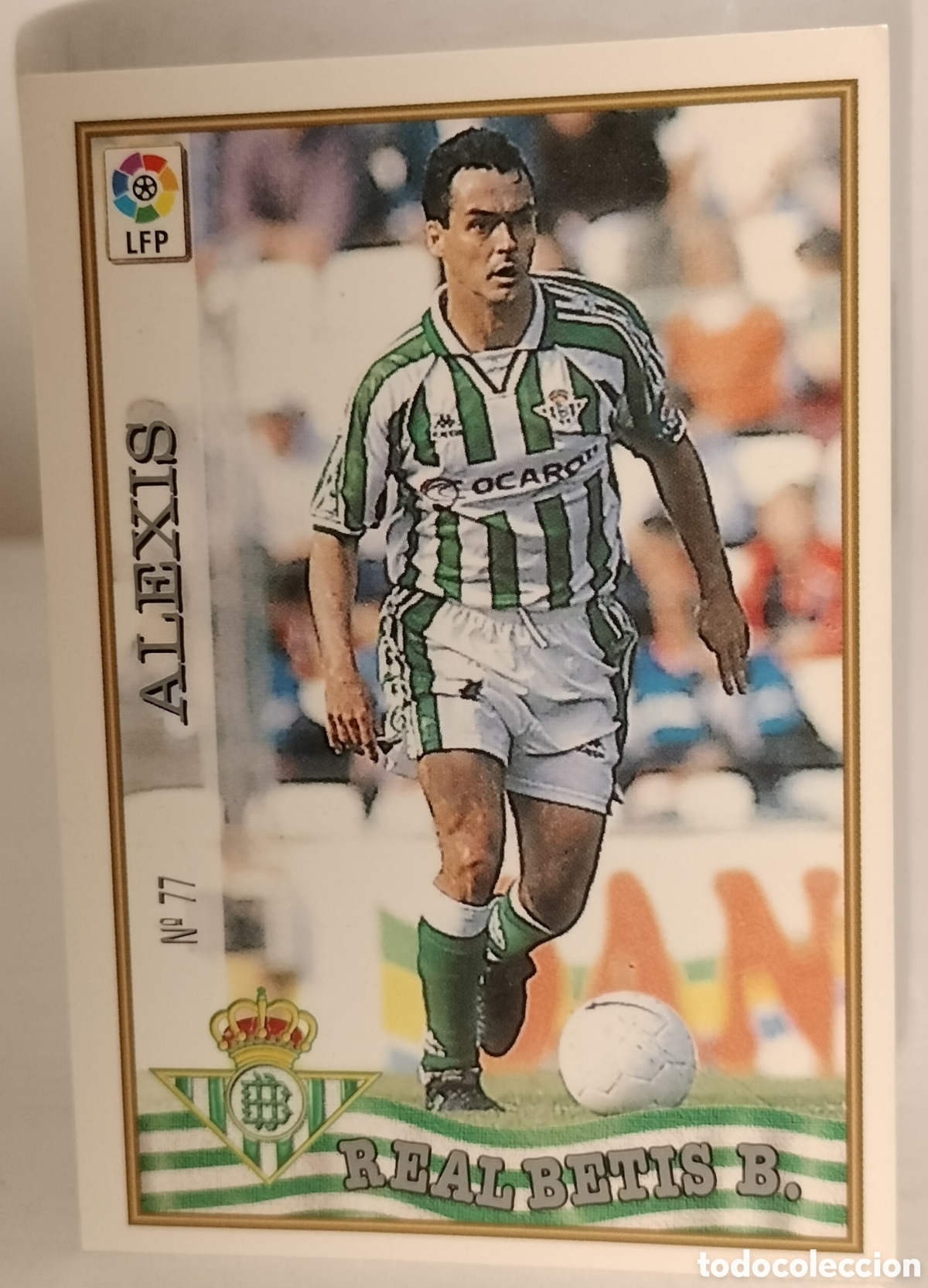 Football Stickers: Alexis Real Betis 96-97