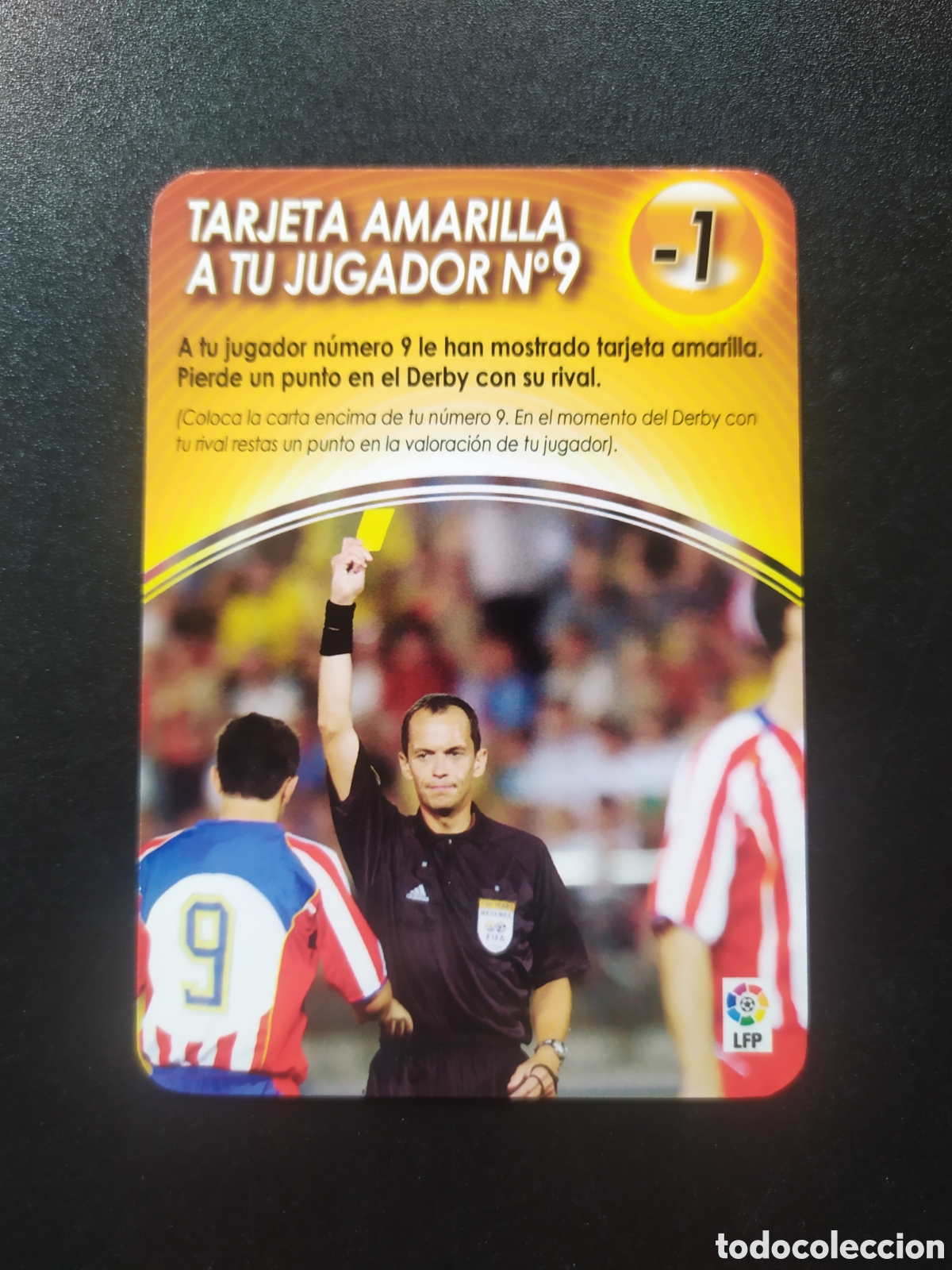 Football Stickers: Derby total 2004 2005 04 05 panini Tarjeta amarilla a tu jugador n&deg; 9