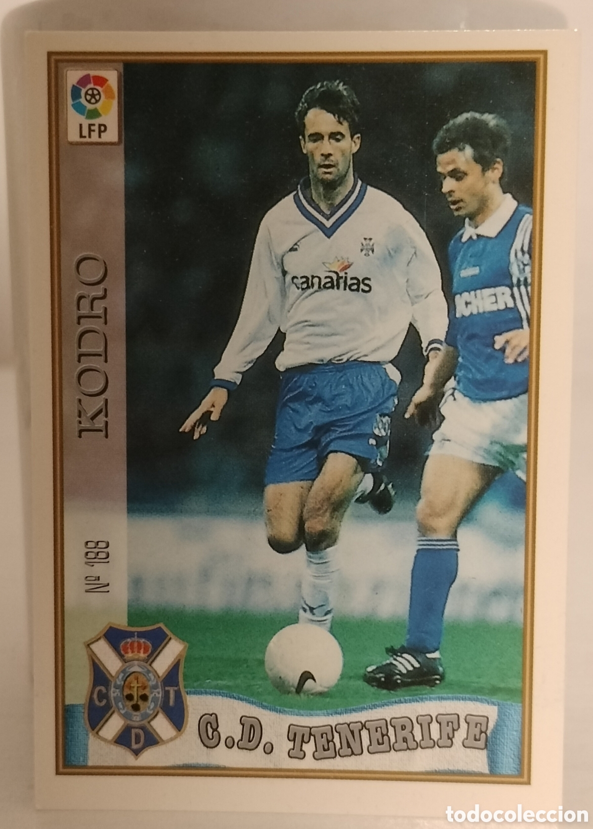 Fu&szlig;ball-Sticker: Kodro C,D Tenerife 96-97