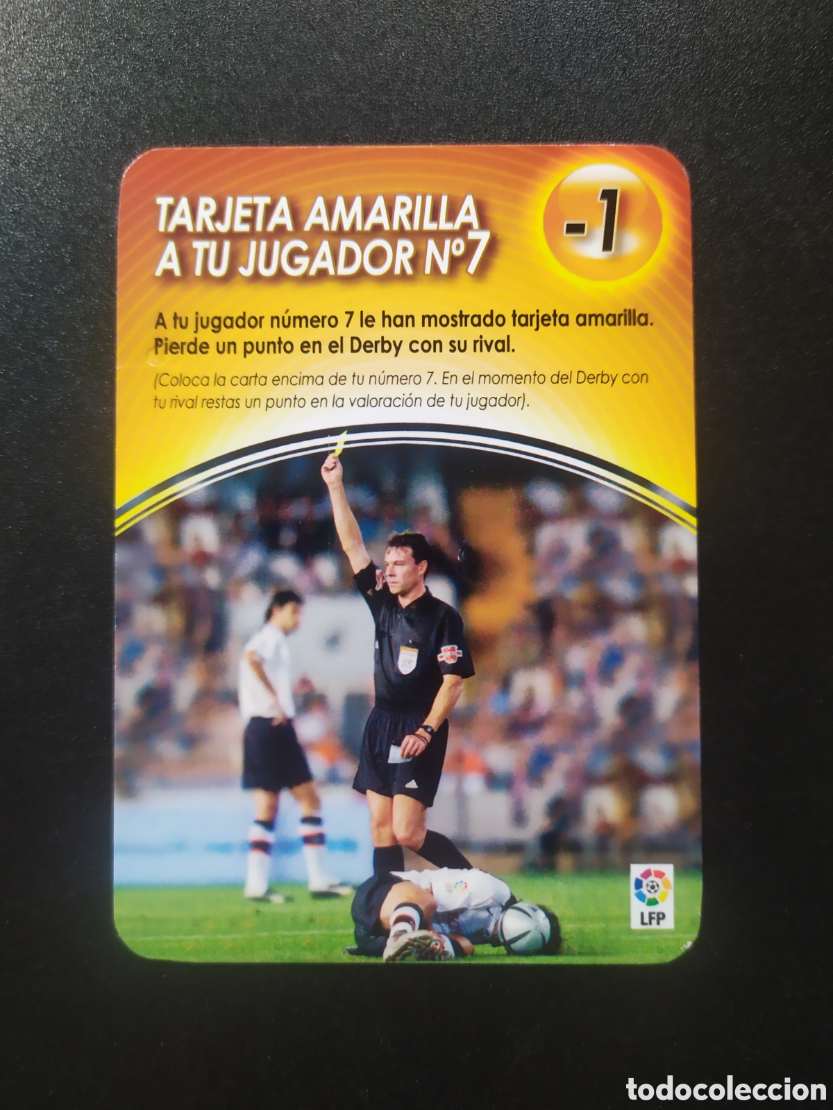 Fu&szlig;ball-Sticker: Derby total 2004 2005 04 05 panini Tarjeta amarilla a tu jugador n&deg; 7