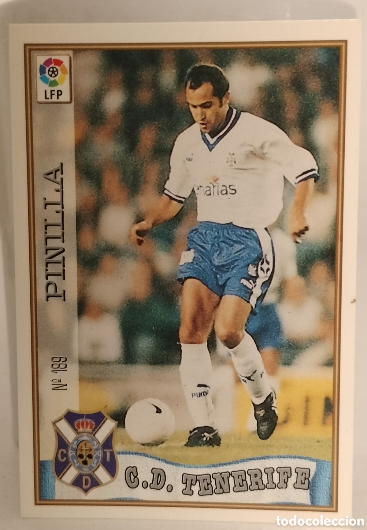 Cromos de F&uacute;tbol: Pinilla C D.Tenerife 96-97