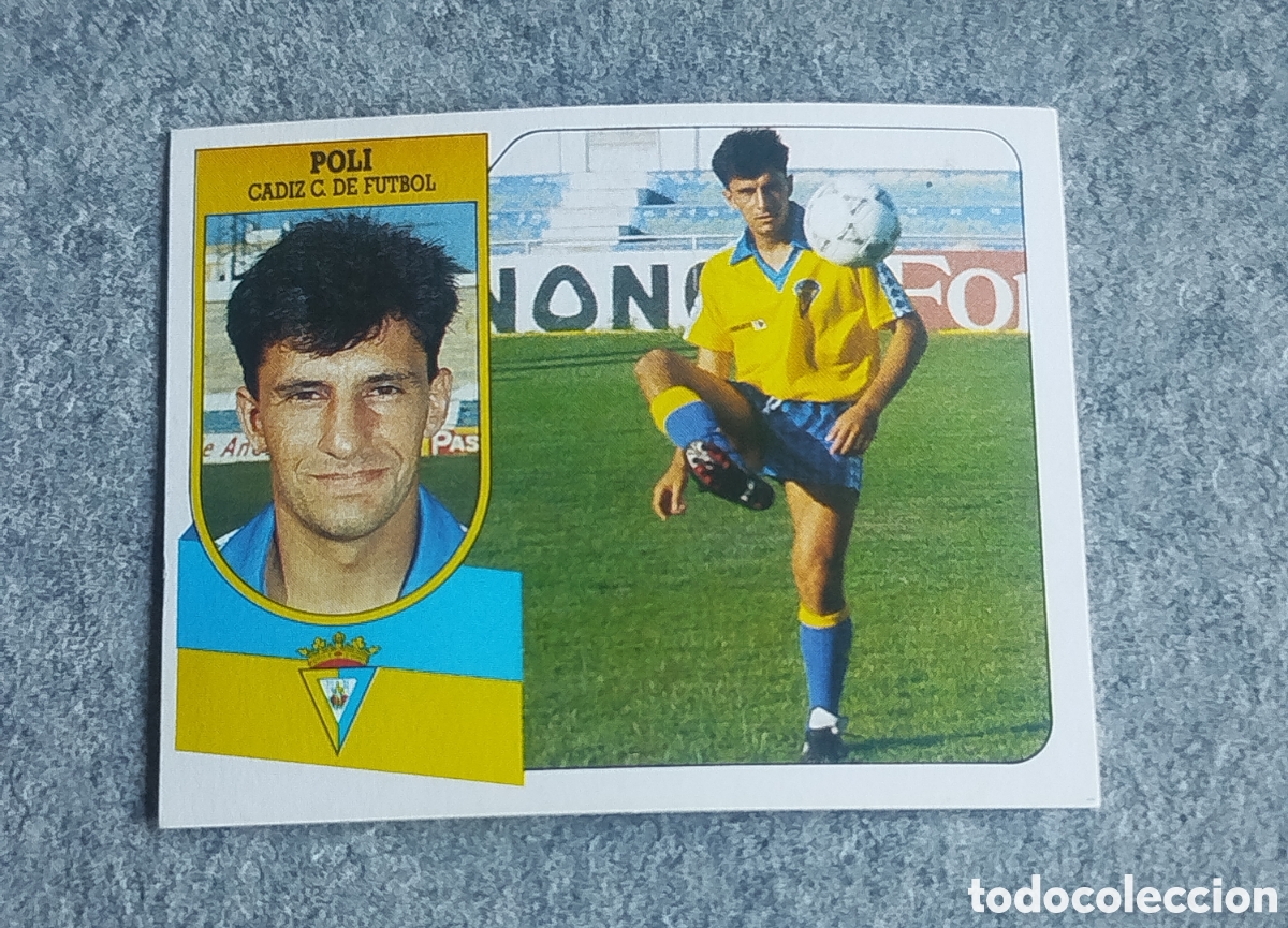 Cromos de F&uacute;tbol: LOPI C&Aacute;DIZ CLUB DE F&Uacute;TBOL LIGA 91 92 1991 1992 EDICIONES ESTE SIN PEGAR NUNCA PEGADO CARTON CROMO