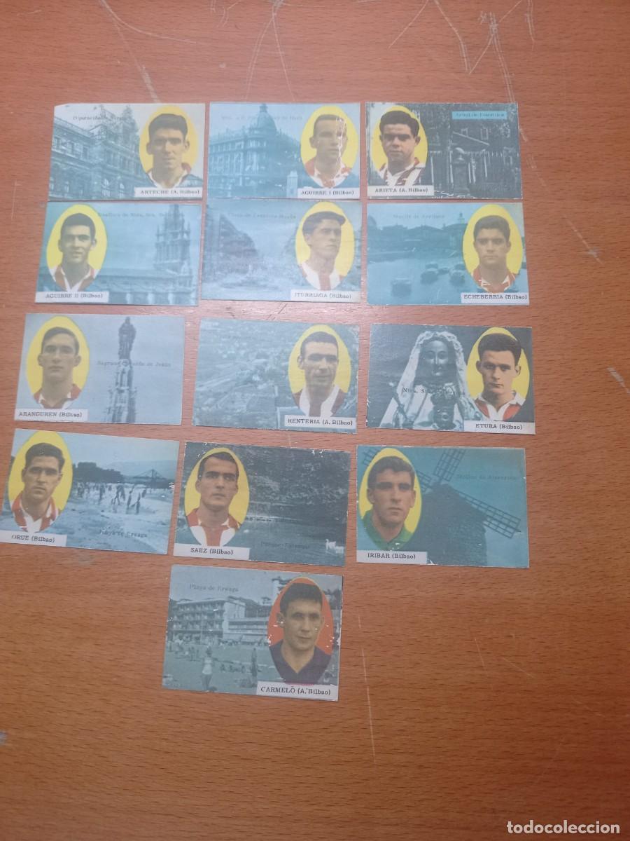 Cromos de F&uacute;tbol: LOTE DE FHER DEL ATHLETIC 63-64 COMPLETO