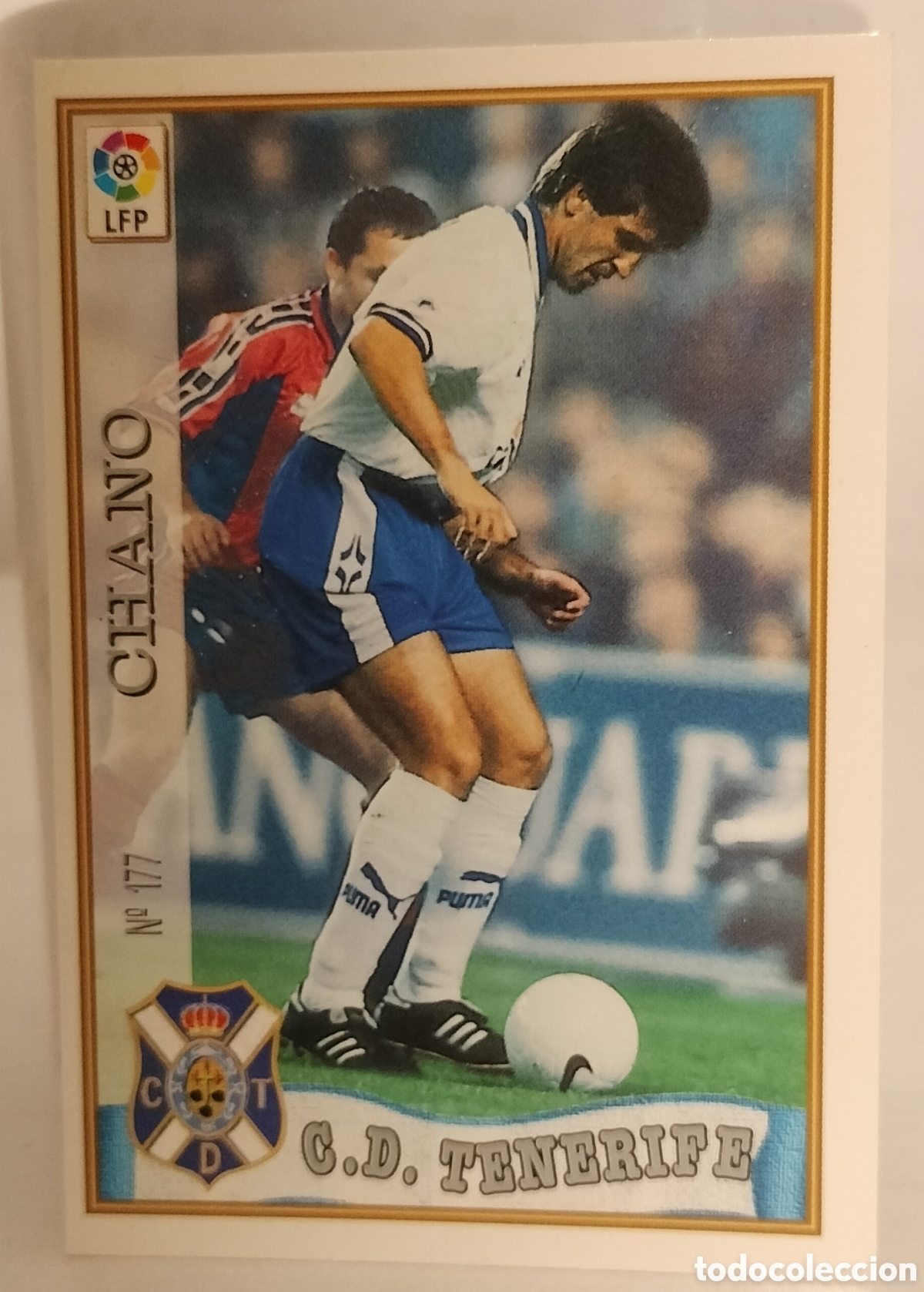 Cromos de F&uacute;tbol: Chano C D Tenerife 96-97