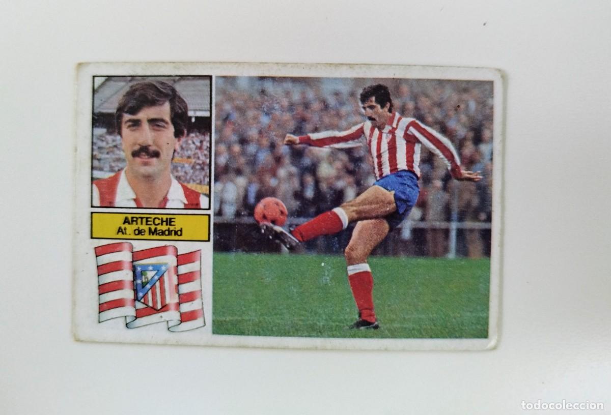 Cromos de F&uacute;tbol: Arteche Atl&eacute;tico de Madrid Liga Ediciones Este 82 83 / 1982 1983