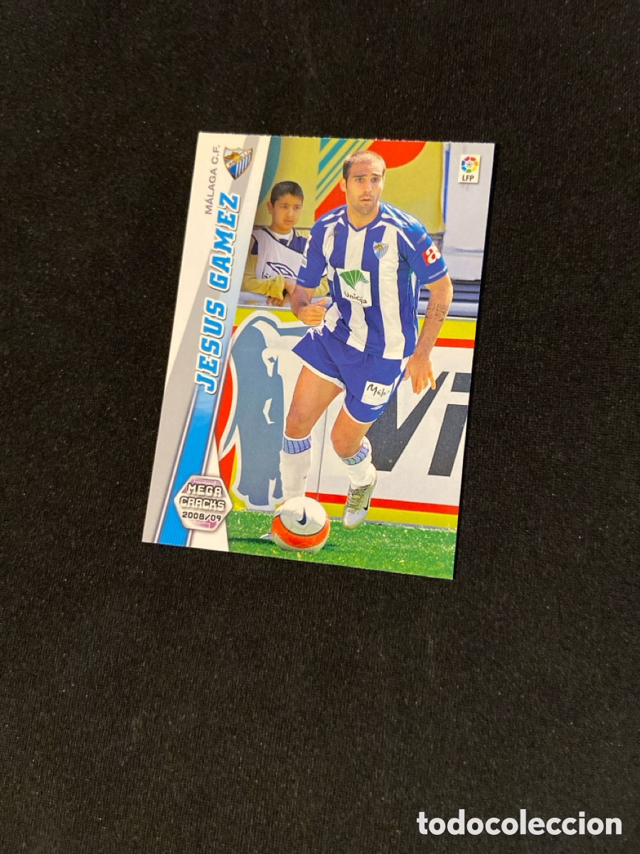 Football Stickers: JESUS G&Aacute;MEZ 165 (M&Aacute;LAGA)