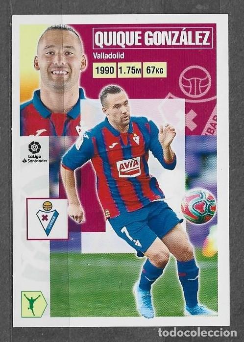 Cromos de f&uacute;tbol: Liga Este 20/21 - Quique Gonzalez - N&ordm; 17 - SD Eibar