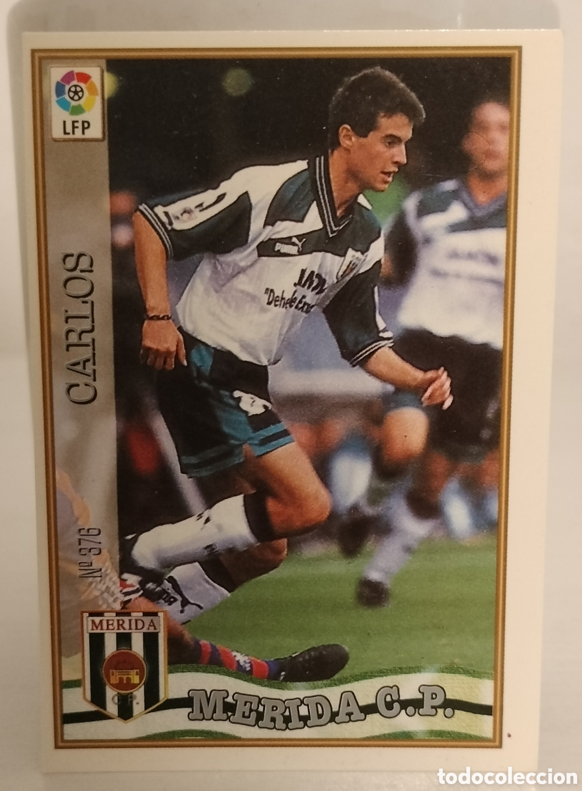 Cromos de F&uacute;tbol: Carlos M&eacute;rida C P 96-97