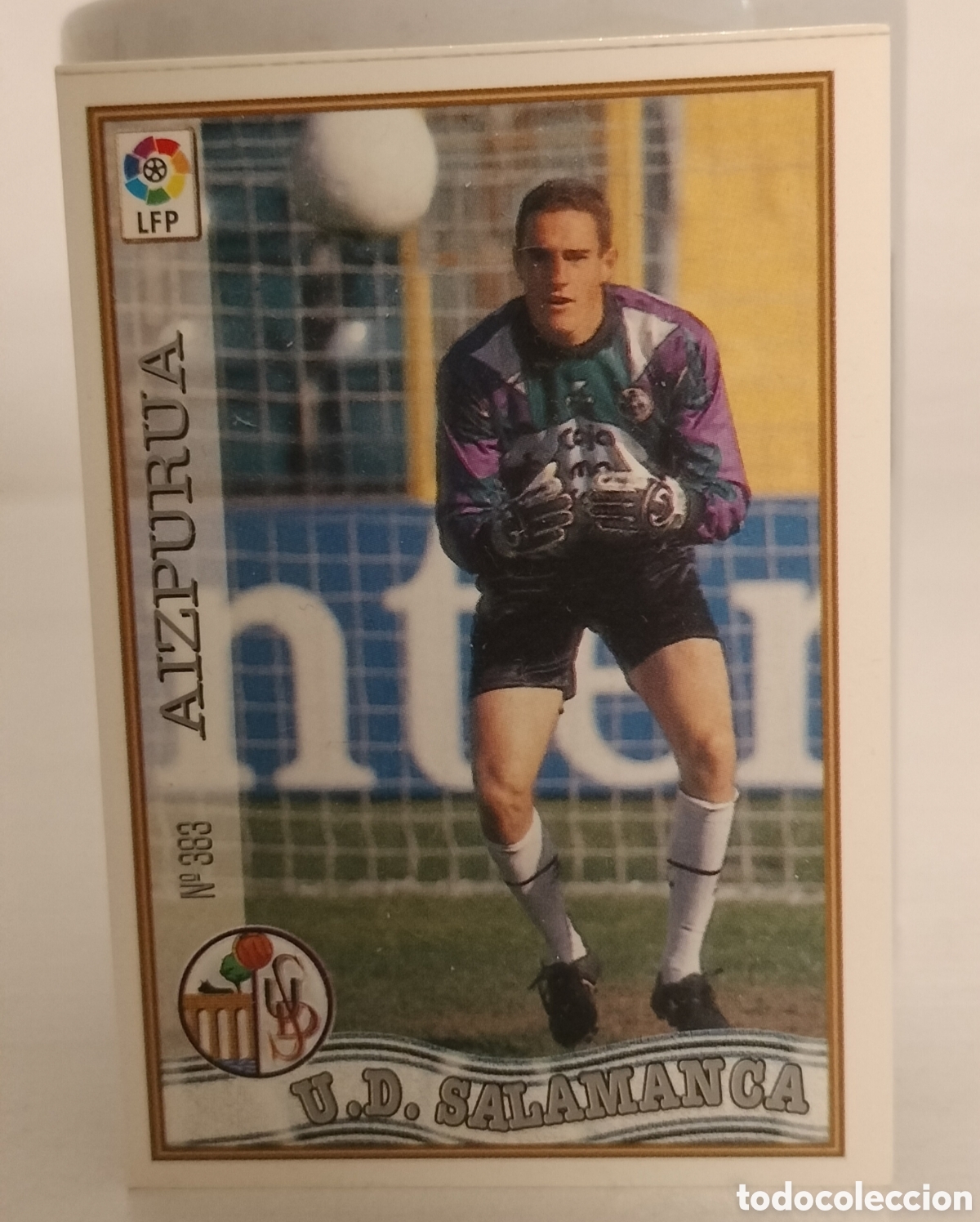 Cromos de F&uacute;tbol: Aizpurua UD Salamanca 96-97