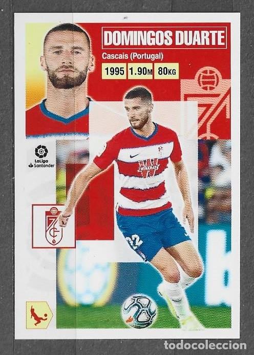 Cromos de F&uacute;tbol: Liga Este 20/21 - Domingos Duarte - N&ordm; 7 - Granada CF
