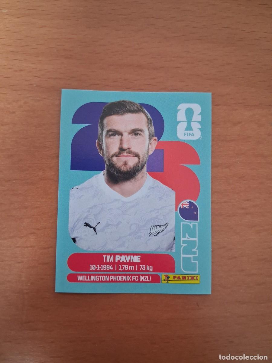 Cartes &agrave; collectionner de Football: Fifa World Cup 26 Mundial 2026 NZL 6 Nueva Zelanda Tim Payne