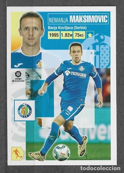 Cromos de Futebol: Liga Este 20/21 - Maksimovic - N&ordm; 13 - Getafe CF