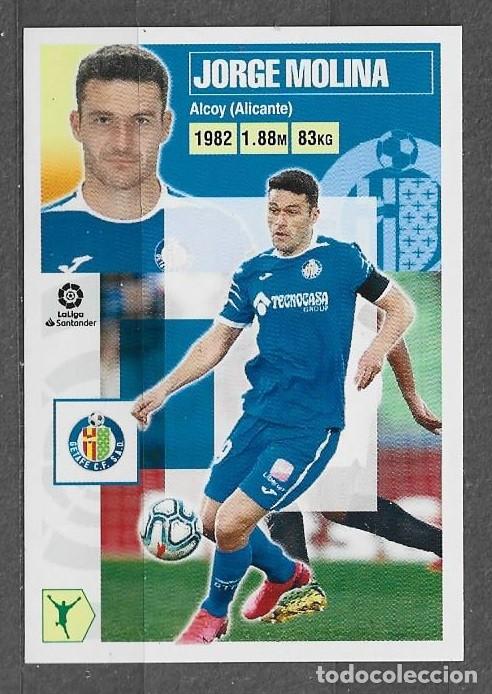 Football Stickers: Liga Este 20/21 - Jorge Molina - N&ordm; 17a - Getafe CF