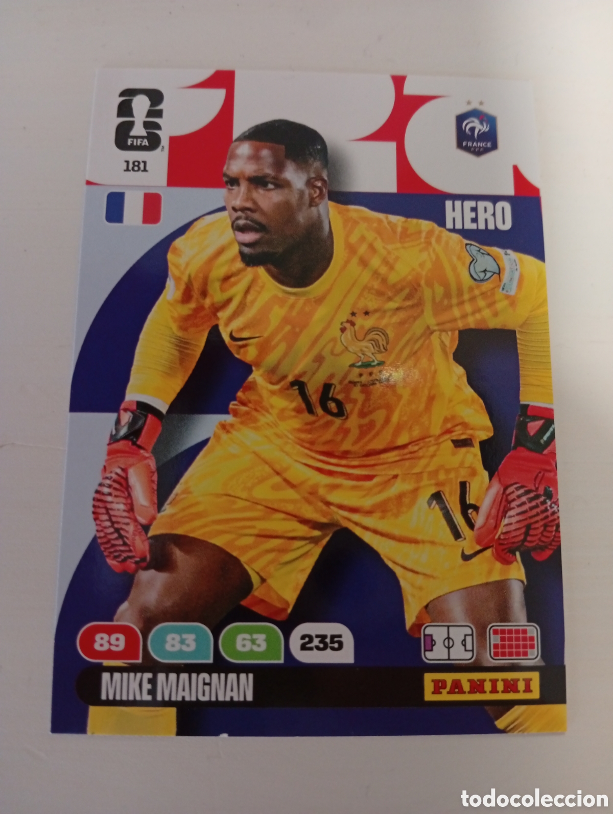 Cromos de Futebol: 181 MIKE MAIGNAN FRANCIA ADRENALYN MUNDIAL FIFA WORLD CUP 2026 PANINI