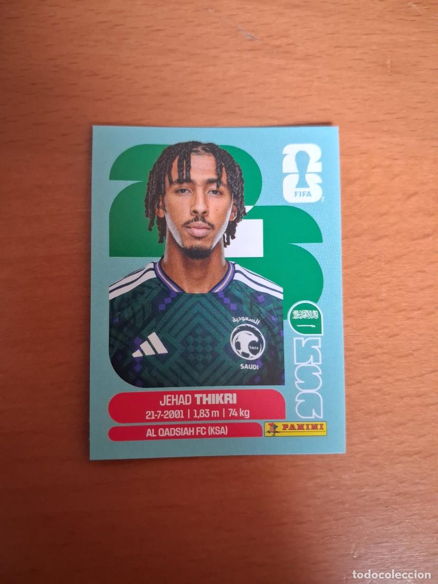 Fu&szlig;ball-Sticker: Fifa World Cup 26 Mundial 2026 KSA 6 Arabia Saudi Jehad Thikri